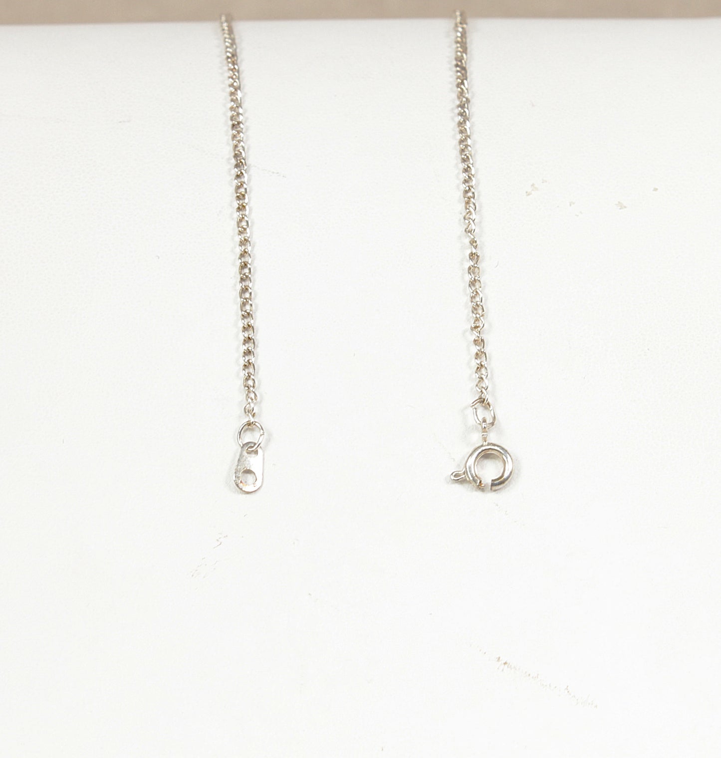 Handcrafted Sterling Silver Chrysoprase Pendant & Chain Necklace