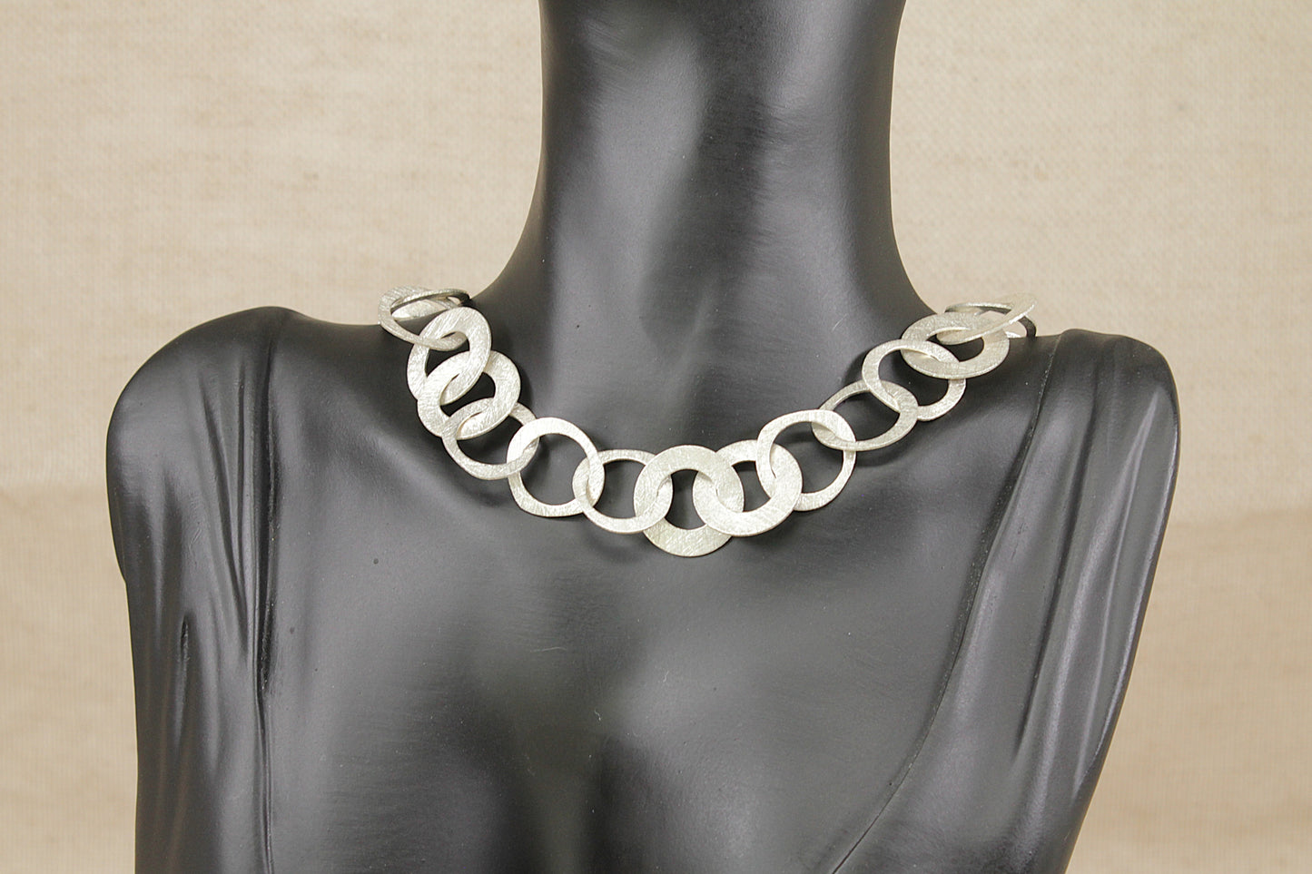 Stylish Designer Sterling Silver Necklace