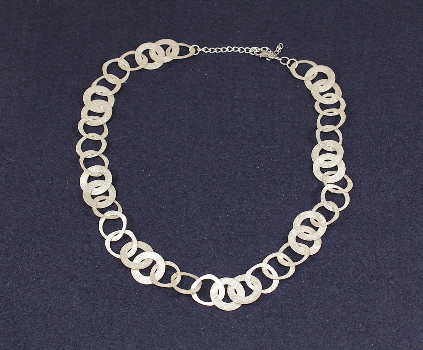 Stylish Designer Sterling Silver Necklace