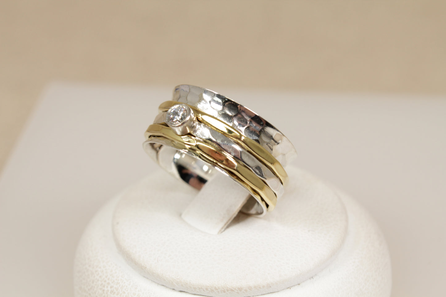 Sterling Silver Spinner / Fidget Ring