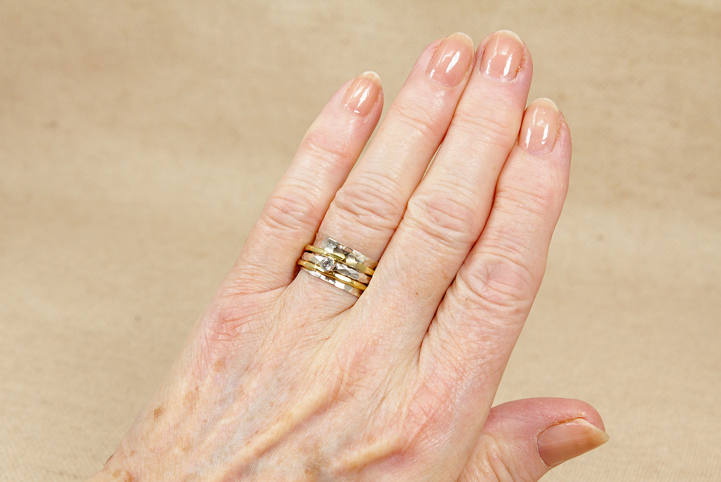 Sterling Silver Spinner / Fidget Ring