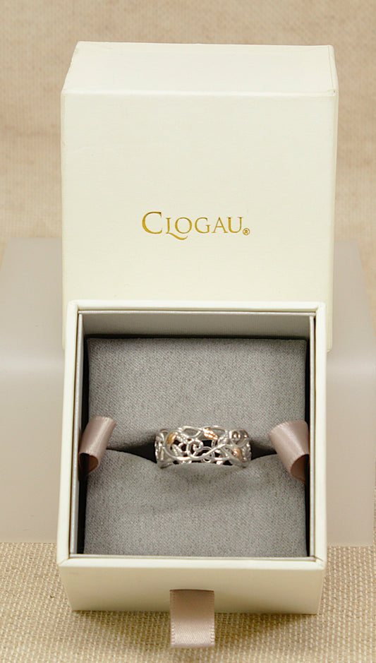 Welsh Clogau Sterling Silver Vine Ring
